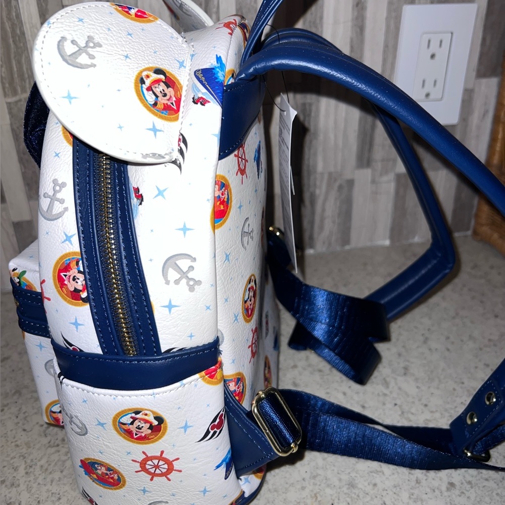 NWT Disney Wish Loungefly Mini Backpack – Disney Cruise Line - Picture 3 of 5